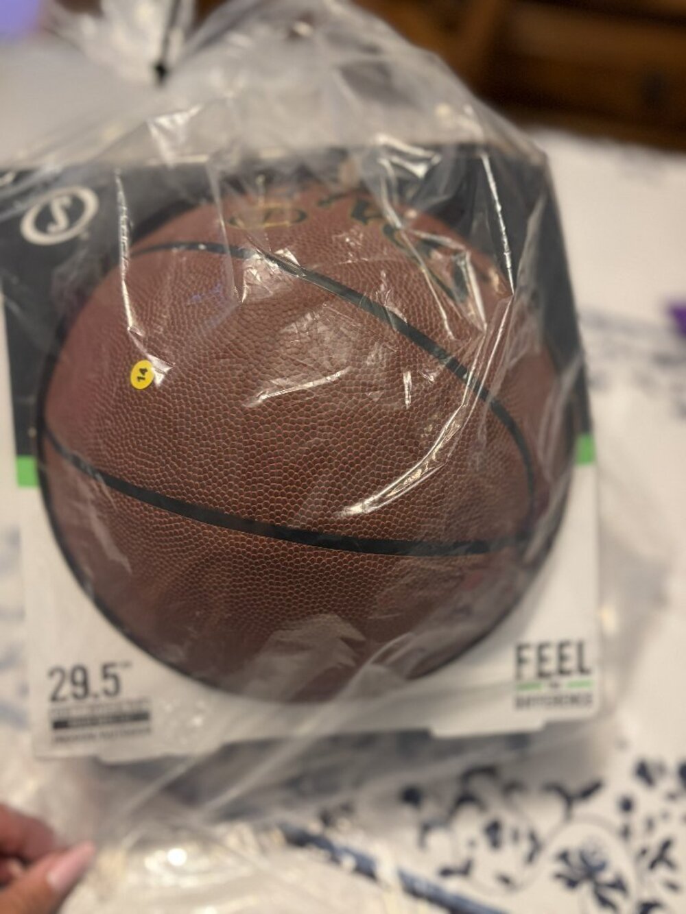 Spalding Super Tack Pro Basketball 29.5" Official Size 7 Indoor Outdoor NEW